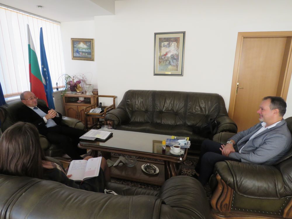 Meeting with the Consul General of Bulgaria in Los Angeles